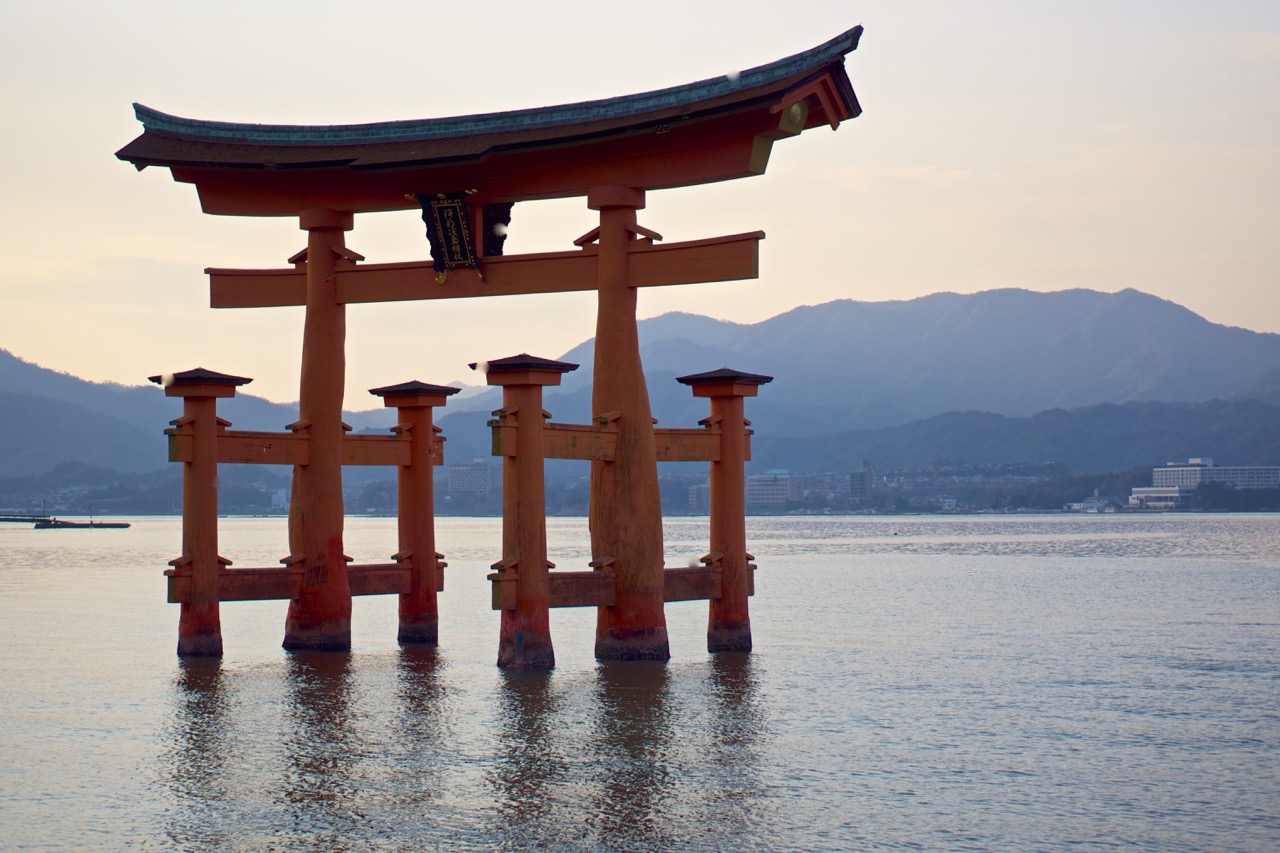 Itsukushima Shinto Shrine torii