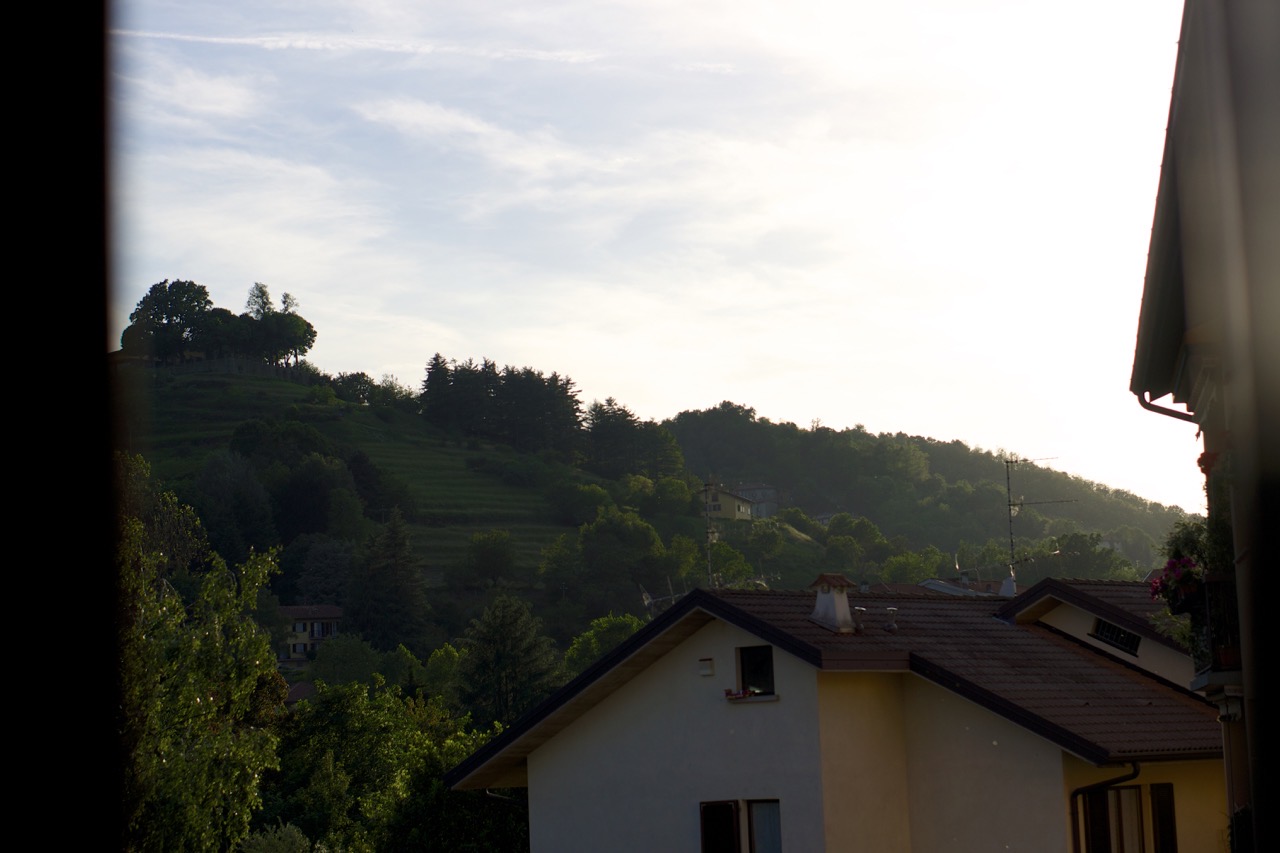 Bergamo hillside