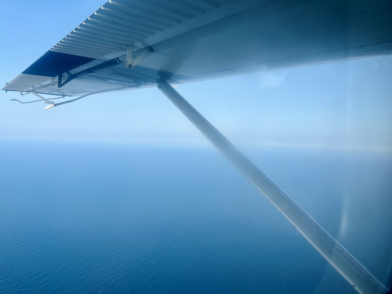 Lake Superior out the seaplane window