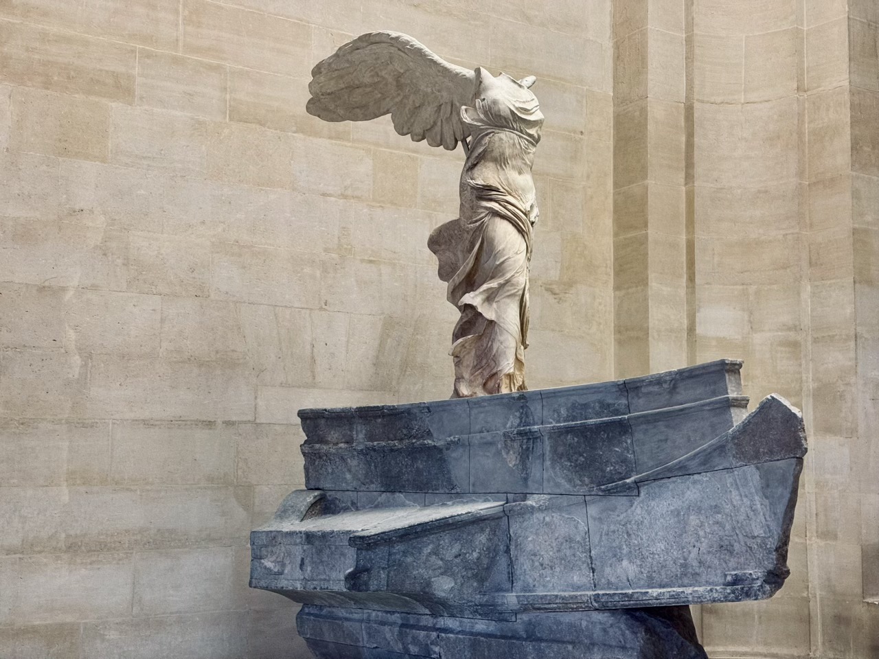 Winged Victory of Samothrace at Louvre